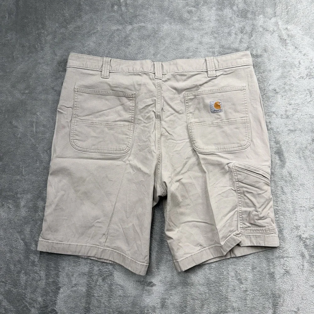 Carhartt Men Beige Cargo Shorts 102514 232 Size 40
